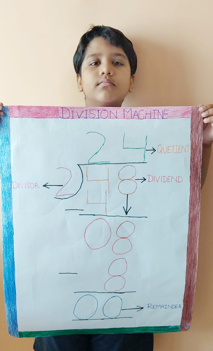 Presidium Rajnagar, STUDENTS ENHANCE THEIR MATHEMATICAL SKILLS WITH A FUN ACTIVITY